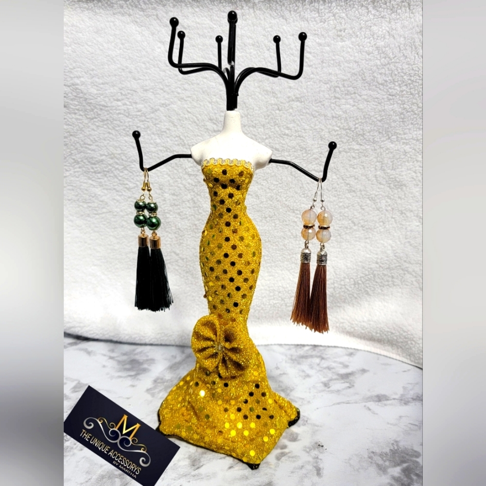 Handmade earrings.